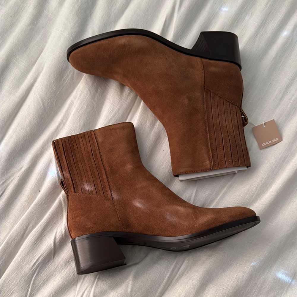 Dolce Vita Brown Ankle Boots
